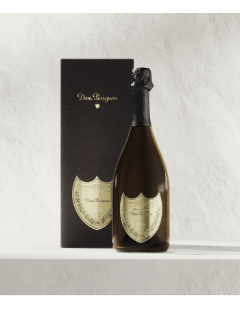 Dom Pérignon 2015 Giftbox & personalisierte Flasche mit Gravur auf Metallschild - 75 cl