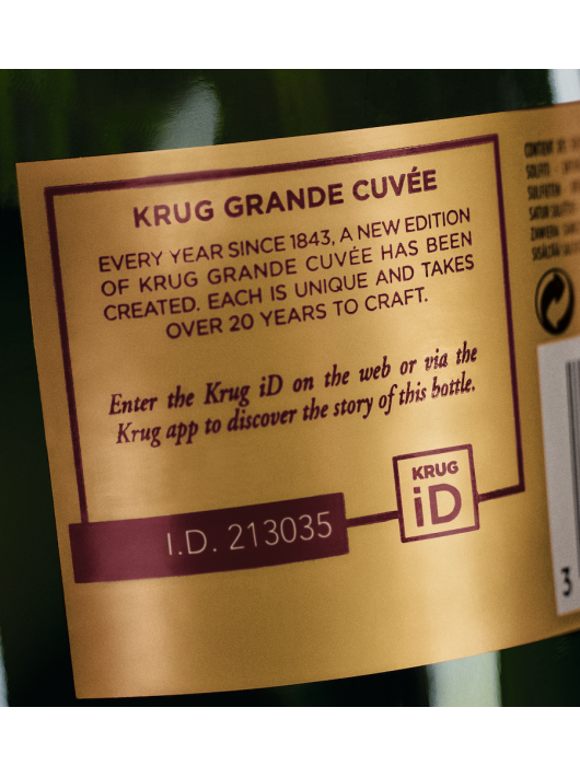 Krug GRANDE CUVÉE 162ÈME EDITION - 300 CL Krug GRANDE CUVÉE 162ÈME EDITION - 300 CL