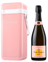 Veuve Clicquot DUO SET METAL COOLER GIFTBOX ROSÉ & BRUT - 2 X 75 CL