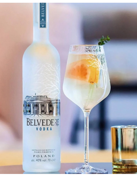 Belvedere Vodka 2 Spritz Gläser Belvedere Vodka 2 Spritz Gläser