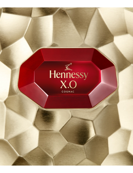 Cognac Hennessy Set 2 glasses + X.O x Jean Michel Othoniel - 70 CL