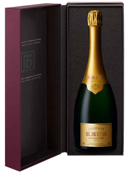Krug 172éme Grande Cuvée personalised with metal engraving on Giftbox - 75 cl Krug 172éme Grande Cuvée personalised with metal engraving on Giftbox - 75 cl