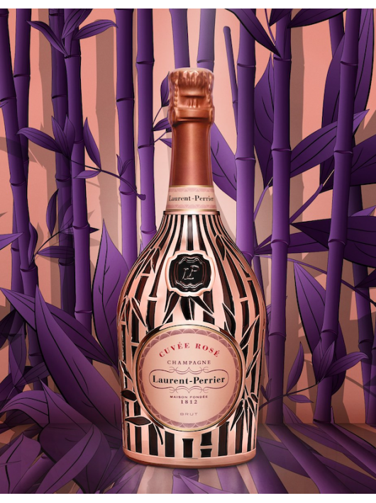 Laurent-Perrier Cuvée rosé Limited Edition "BAMBOU" - 75 cl