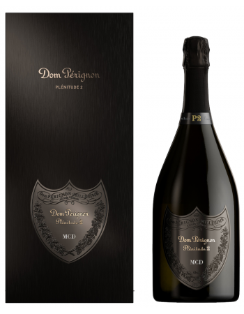Dom Pérignon P2 Vintage 2006 Giftbox & Bouteille personnalisées avec gravures sur boucliers en métal - 75 cl