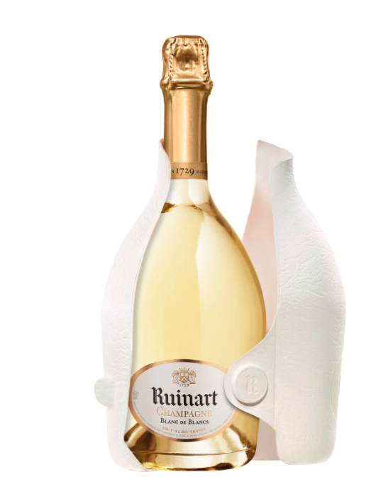 Ruinart TRIO SET Blanc de Blancs, Rosé & brut Second Skin - 3 x 75 cl Ruinart TRIO SET Blanc de Blancs, Rosé & brut Second Skin - 3 x 75 cl