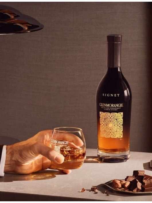 Whisky Glenmorangie Set 2 Tumbler & Signet - 46% - 70 CL Whisky Glenmorangie Set 2 Tumbler & Signet - 46% - 70 CL