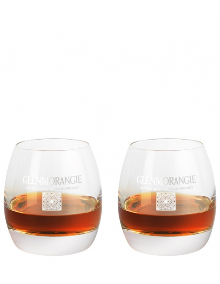 Whisky Glenmorangie Set 2 Tumblers & A Tale of Forest & A Tale of Ice Cream - 46% - 2 x 70 CL