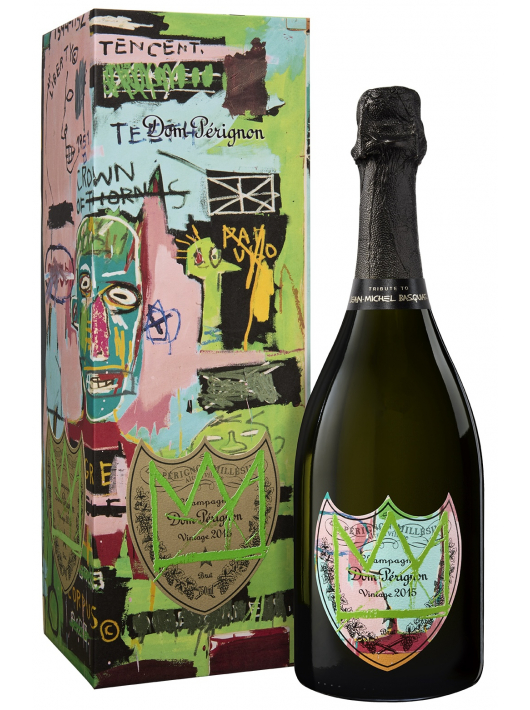 Dom Pérignon Vintage 2015 Special Edition – Tribute to Jean-Michel Basquiat – Collection - 3 x 75 cl