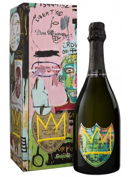 Dom Pérignon Vintage 2015 Special Edition – Tribute to Jean-Michel Basquiat – Collection - 3 x 75 cl