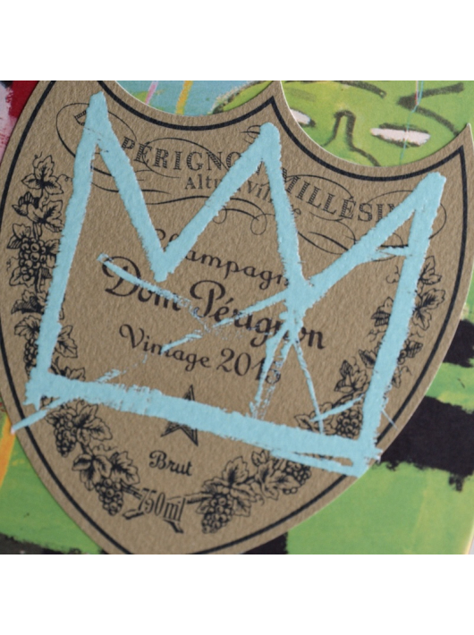 Dom Pérignon Vintage 2015 Special Edition – Tribute to Jean-Michel Basquiat – BLUE - 75 cl Dom Pérignon Vintage 2015 Special Edition – Tribute to Jean-Michel Basquiat – BLUE - 75 cl
