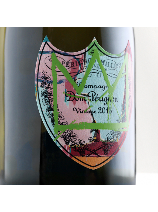 Dom Pérignon Vintage 2015 Special Edition – Tribute to Jean-Michel Basquiat – GREEN - 75 cl
