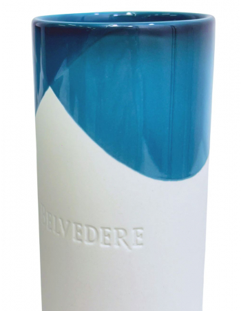Belvedere Vodka Set 2 verres Natural Signature & 1 bouteille Pure - 40% - 70 cl