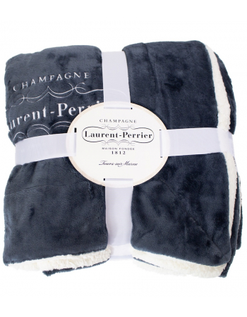 Laurent-Perrier Set 1 Outdoor blanket with embroidered Laurent-Perrier logo & 2 Bottle Grand Siècle Brut N°26 - 2 x 75 cl