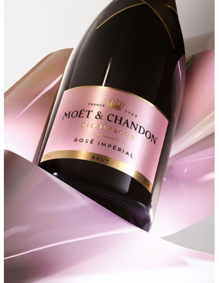 Moët & Chandon Set 2 Keramikgläser Rose + Rosé Impérial - 1 x 75 CL Moët & Chandon Set 2 Keramikgläser Rose + Rosé Impérial - 1 x 75 CL