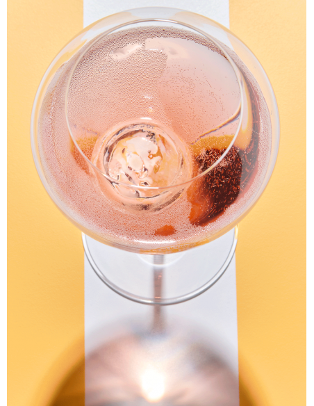 Veuve Clicquot Set 2 Glasses & Rich rosé ice - 75 cl