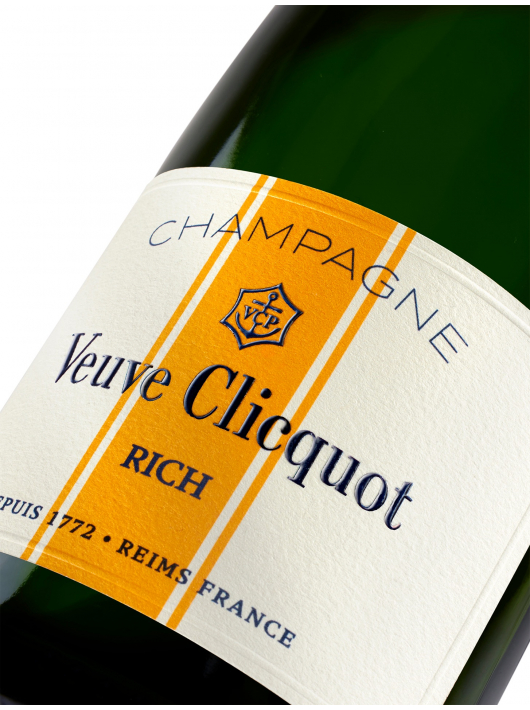 Veuve Clicquot Set 2 Glasses & Rich brut ice - 75 cl Veuve Clicquot Set 2 Glasses & Rich brut ice - 75 cl