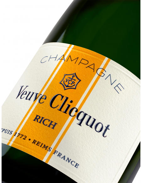 Veuve Clicquot Set 2 Glasses & Rich brut ice - 75 cl Veuve Clicquot Set 2 Glasses & Rich brut ice - 75 cl