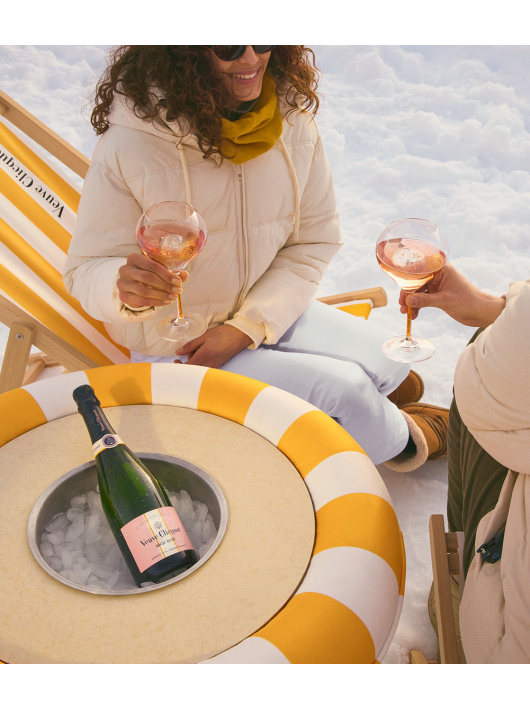 Veuve Clicquot Set 2 Glasses & Rich rosé ice - 75 cl Veuve Clicquot Set 2 Glasses & Rich rosé ice - 75 cl