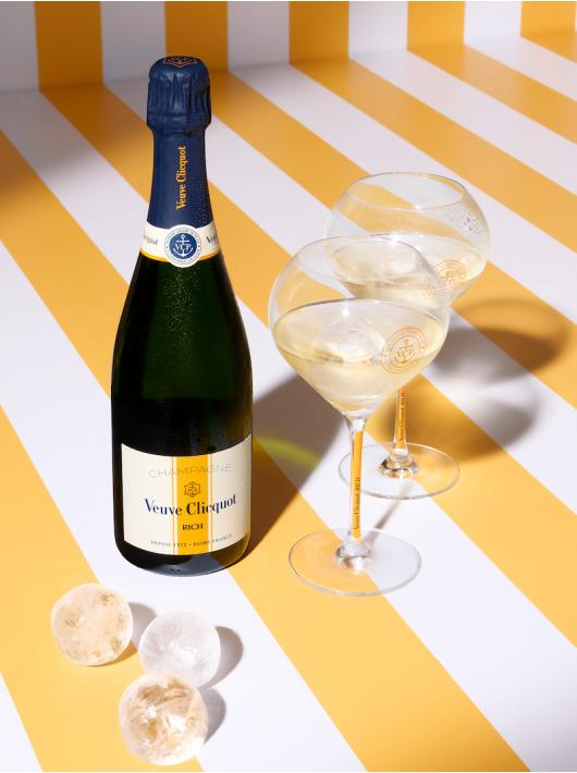 Veuve Clicquot Set 2 TRITAN Glasses Rich rosé & Brut ice - 2 x 75 cl Veuve Clicquot Set 2 TRITAN Glasses Rich rosé & Brut ice - 2 x 75 cl