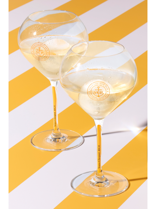 Veuve Clicquot Set 2 Glasses & Rich rosé ice - 75 cl Veuve Clicquot Set 2 Glasses & Rich rosé ice - 75 cl