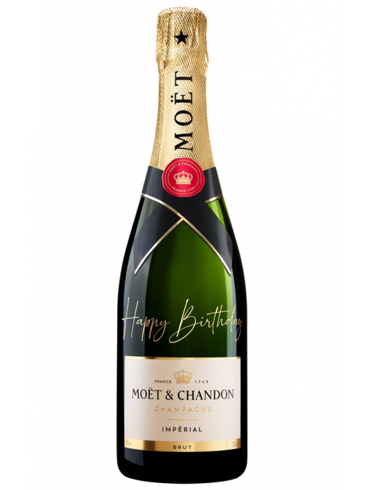 Moët & Chandon DUO "Happy Birthday" rosé & brut - 2 x 75 cl Moët & Chandon DUO "Happy Birthday" rosé & brut - 2 x 75 cl
