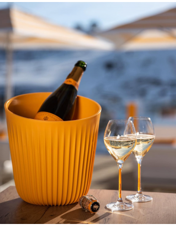 Veuve Clicquot Set 1 Ice Bucket + 2 Glasses + 6 Giftbox Brut - 6 x 75 cl