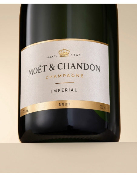 Moët & Chandon Set 2 Gläser & 2 Giftbox brut Impérial - 2 x 75 cl