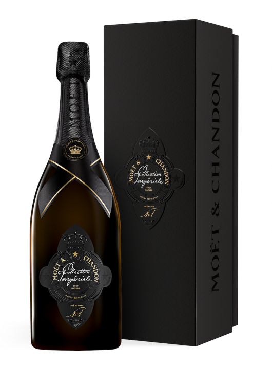 Moët & Chandon Set 2 Glasses & Collection Impériale Creation 1 - 75 cl