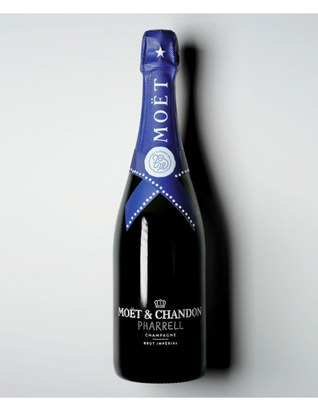 Moët & Chandon X PHARRELL WILLIAMS "MIDNIGHT BLUE" Giftbox Brut Impérial - 75 cl Moët & Chandon X PHARRELL WILLIAMS "MIDNIGHT BLUE" Giftbox Brut Impérial - 75 cl