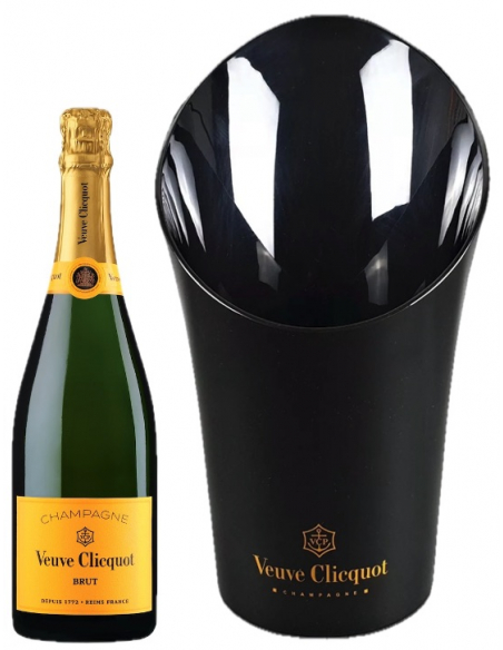 Veuve Clicquot Set Ice Bucket & 6 Coffrets Brut Carte Jaune - 6 x 75 cl