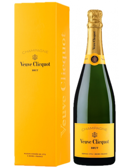 Veuve Clicquot Set Ice Bucket & 6 Coffrets Brut Carte Jaune - 6 x 75 cl