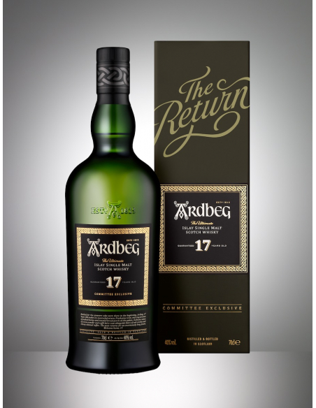 Whisky Ardbeg 17 YEARS OLD - 40% - 70 CL Whisky Ardbeg 17 YEARS OLD - 40% - 70 CL
