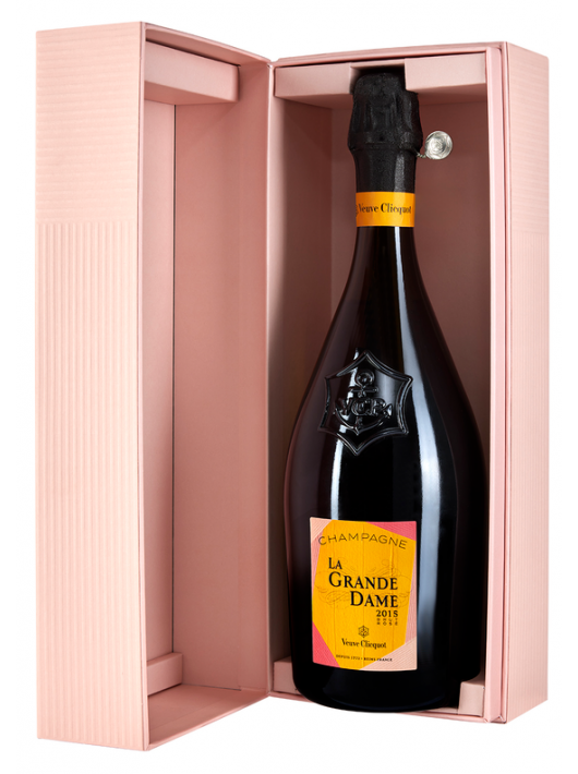 Veuve Clicquot Set 2 Glasses & La Grande Dame Rosé BY Paola Paronetto Vintage 2015 - 75 cl Veuve Clicquot Set 2 Glasses & La Grande Dame Rosé BY Paola Paronetto Vintage 2015 - 75 cl