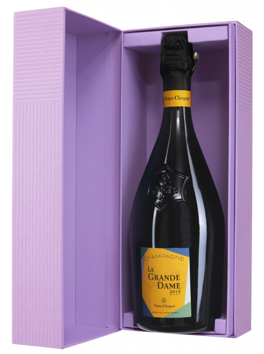 Veuve Clicquot Set 2 Gläser & La Grande Dame Brut BY Paola Paronetto Vintage 2015 - 75 cl Veuve Clicquot Set 2 Gläser & La Grande Dame Brut BY Paola Paronetto Vintage 2015 - 75 cl