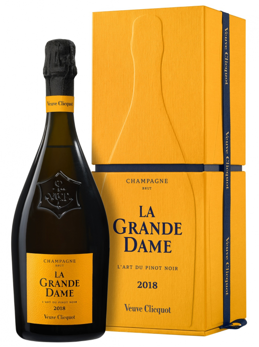 Veuve Clicquot Set 2 Gläser & La Grande Dame Brut Vintage 2018 - 75 cl Veuve Clicquot Set 2 Gläser & La Grande Dame Brut Vintage 2018 - 75 cl