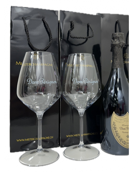 Dom Pérignon copy of 2 Unzerbrechliche Gläser