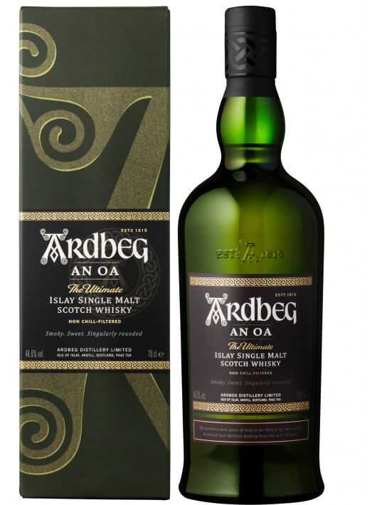 Whisky Ardbeg AN OA ISLAY SINGLE MALT - 46.6% - 70 CL Whisky Ardbeg AN OA ISLAY SINGLE MALT - 46.6% - 70 CL