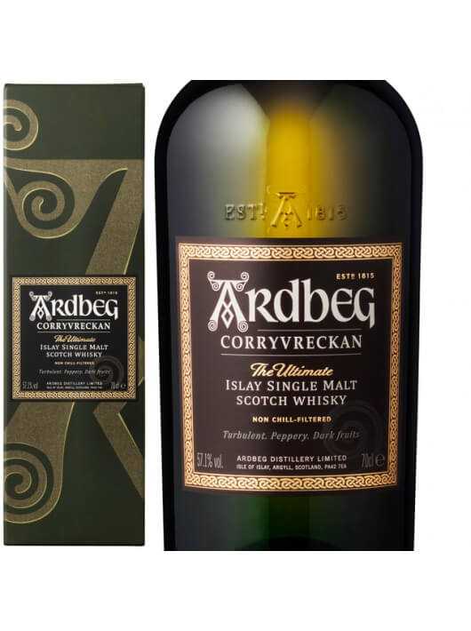 Whisky Ardbeg CORRYVRECKAN ISLAY SINGLE MALT - 57.1% - 70 CL Whisky Ardbeg CORRYVRECKAN ISLAY SINGLE MALT - 57.1% - 70 CL
