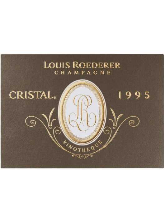 Cristal Louis Roederer Vinothèque 1995 Blanc MAGNUM - 150 cl Cristal Louis Roederer Vinothèque 1995 Blanc MAGNUM - 150 cl