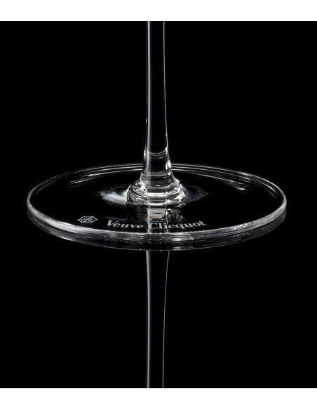 Veuve Clicquot 2 prestige glasses La Grande Dame