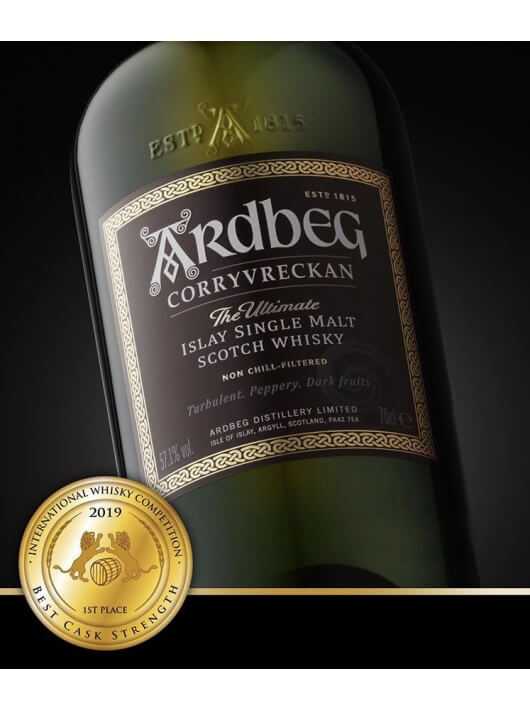 Whisky Ardbeg CORRYVRECKAN ISLAY SINGLE MALT - 57.1% - 70 CL Whisky Ardbeg CORRYVRECKAN ISLAY SINGLE MALT - 57.1% - 70 CL