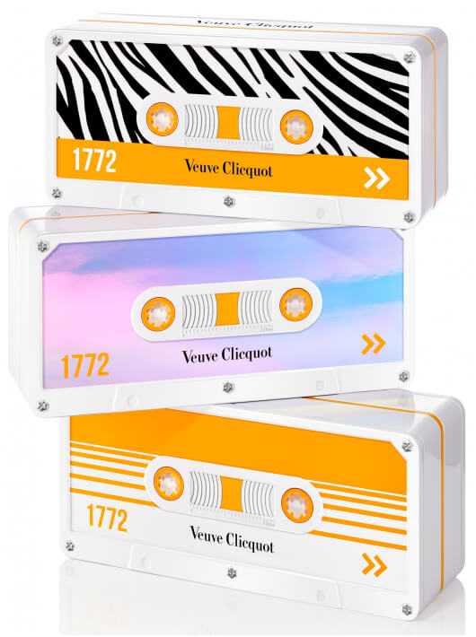 Veuve Clicquot Radiating Retro Chic Tape Limited Edition - 75 CL Veuve Clicquot Radiating Retro Chic Tape Limited Edition - 75 CL