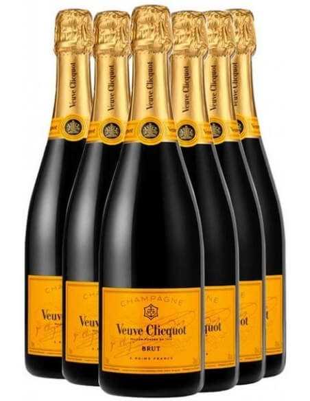 Veuve Clicquot Brut Carte Jaune - 6 x 75 CL