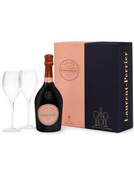 Laurent-Perrier Giftbox Cuvée rosé & 2 Gläser Limited Edition Laurent-Perrier Giftbox Cuvée rosé & 2 Gläser Limited Edition
