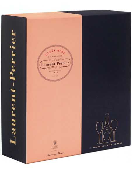Laurent-Perrier Giftbox Cuvée rosé & 2 Gläser Limited Edition Laurent-Perrier Giftbox Cuvée rosé & 2 Gläser Limited Edition
