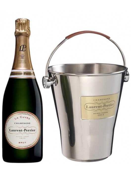 Laurent-Perrier Package 6 Cuvée brut & 1 Ice Bucket - 6 x 75 cl Laurent-Perrier Package 6 Cuvée brut & 1 Ice Bucket - 6 x 75 cl