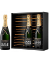 Moët & Chandon 3 x BOTTLES GRAND VINTAGE 1992, 2002 & 2012 - 3 x 75 cl