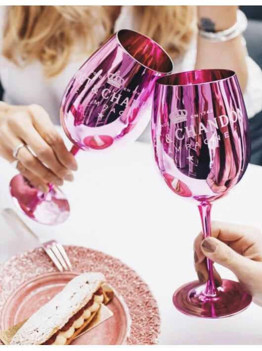 Moët & Chandon 2 Pink Keramikgläser Moët & Chandon 2 Pink Keramikgläser