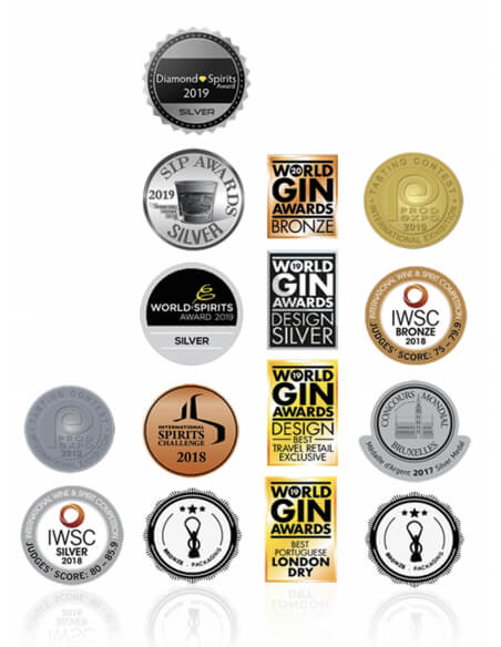 Luxury Spirits GIN ORGANIC ADAMUS - 44% - 70 CL