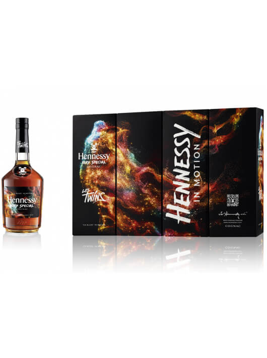 Cognac Hennessy VERY SPECIAL "CA BLAZE" LES TWINS LIMITED EDITION - 40% - 70 CL Cognac Hennessy VERY SPECIAL "CA BLAZE" LES TWINS LIMITED EDITION - 40% - 70 CL